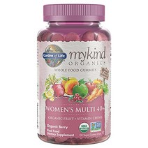 미국 직배송 Garden of Life mykind Organics Women 40+ Gummy Vitamins Multi Ber B06XSFHTD2, 1개