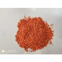 EPDM 탄성 고무 바닥재 논슬립 포장재 보수 가열 방지 놀이터 매트, 단일사이즈, 오렌지25kg