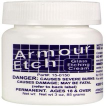 Armour Etch Glass Etching Cream (2.8oz), 1