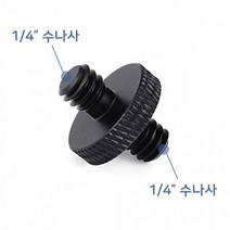 톡톡마켓 1/4 인치 수나사 카메라 사진 마이크 LED 조명 K002