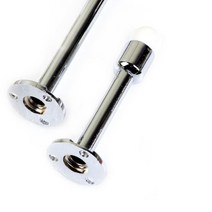 일반문용 간편설치 셀프시공 실버 스토퍼 90mm 중문 손잡이보호 여닫이문