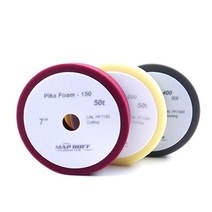 프로통상 광택패드 7인치 피카폼 50mm 스펀지 자동차 광택기, 400(마무리)