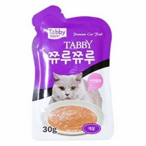 태비토퍼 쮸르쮸르 게살 30g 파우치, 48개