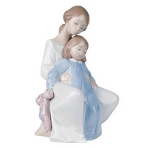 야드로 나오 엄마와 함께하는 순간 Nao by Lladro A Moment With Mommy Figurine 스페인 도자기 피겨린
