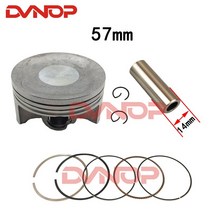 오토바이 yamaha lc135 y15zr fz150 57mm 오토바이 espada 피스톤 및 링 야마하 실린더 키트 피스톤 세트 엔진, 없음
