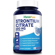 NusaPure 누사퓨어 스트론튬680mg 200베지캡슐
