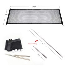 메쉬휀스 울타리 메쉬휀스가격표 대문 기둥 철망 애완견 울타리 접는 통기성 메쉬 개, 180x72cm