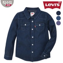 리바이스키즈 리바이스 키즈 데님 웨스턴셔츠(긴팔)L VNF11ASH59 (키즈)