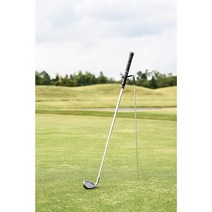 Mobile Pro Shop V자 모양 골프 클럽 스탠드 클럽을 깨끗하고 건조하며 눈에 띄게 유지 내구성이 뛰어난 아연 도금 강철로 제작 휴대가 쉬운 홀더 블랙 459286, Black