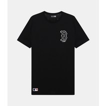 NEW ERA 뉴에라 MLB TEAM LOGO METALLIC PRINT TEE MALE 12893117 팀 로고 메탈릭 프린트 반팔 티셔츠