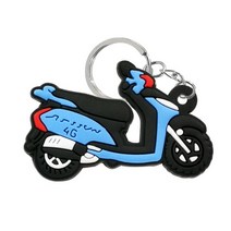 가와사키 닌자 250R H2R 250SL 야마하 FJR 1300 MT-125 MT125호완바이크 오토바이 악세사리 PVC 키 체인 링 펜던트, [14] N