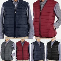 불가마_V넥 스트라이프3 USB 발열조끼, 단품