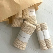 순면 거품 샤워타올 바디스펀지