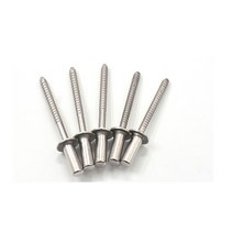 스텐 리벳 닫기 엔드 리벳 304402 스테인레스 스틸 중공 리벳 리벳 리베 티 밀폐 리벳 M3.2 4.0 4.8mm x 6, 01 3.2x6_02 50 개