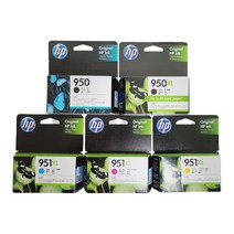 HP HP No.950 950XL 951XL 정품잉크 8100 8600 8640, 1개, 빨강(CN047AA)