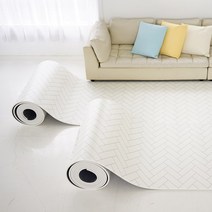 잘라쓰는 층간소음매트 화이트 140 X 800cm / PVC 롤 놀이방매트