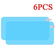 재활 운동 재활운동 밴드자동차 사이드 윈도우 백미러 레인 필름 30cmx100cm, 6개 340mmx160mm