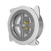 우성 플랜지식 판체크밸브 스텐20K PA22-V(VITON) 25A, 단품