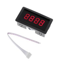 전문 액추에이터 카운터 Dc 8-24V 4 자리 LED 디지털 디스플레이 0-9999 위/아래 플러스/마이너스 패널 미, 01 Black