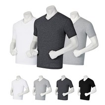 지주컴퍼니 순면 반팔 30수 브이넥 티셔츠 교회 회사 가족 단체 S~4XL