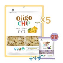 네츄럴코어 올리고칩 강아지간식 250g 5봉+45g, 5봉, 5. 황태