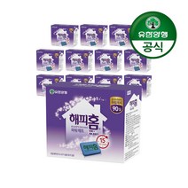 해피홈 매트 코드롤러 훈증기 파워매트 리필 90p, 12개입
