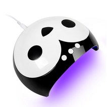 UV/LED 젤네일 블랙앤화이트 네일램프 36W, 1개
