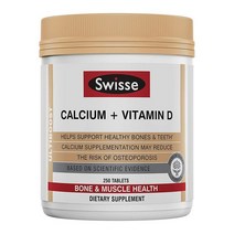 Swisse Calcium 스위스 칼슘+비타민 D 250정