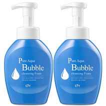 C2Y 휩 폼클렌징 220mlx4개 클렌징폼 스크럽 세안제, [AA7] 아쿠아 버블폼 500ml 2개