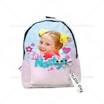 Nastya 3D 프린트 어린이 배낭 귀여운 카와이 남아/여아 사랑스러운 학교 가방 학생 만화 Mochila