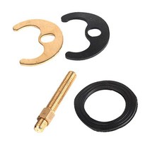 탭고정 세트 핀 모노블록 세면대 마운트 키트 브래킷 볼트 싱크 주방 수리 55x10mm 크기 가든 기구, 한개옵션0