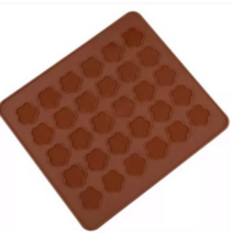 마카롱패드 (플라워30구) / 28.5x25.8cm / 마카롱도안패드/오븐사용가능!