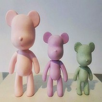 수제몰드 - 베어브릭 (소/대, 베어브릭스탠드(소)