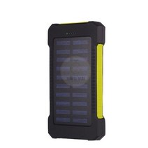 휴대용 자가 발전기 캠핑 차박 태양 보조베터리 상자 80000mAh 방수 케이스 키트 듀얼 USB 스마트 폰 배터리 충전기 외부 상자 손전등 스마트 폰, 01yellow, 0150001 mAh-100000 mAh