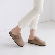 버켄 뮬 슬리퍼 여성 빅사이즈 커플신발 3cm