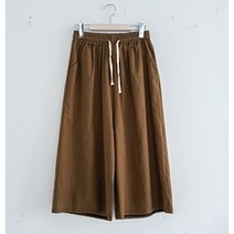 [탈리아] 린넨7부통바지/마바지/통바지/와이드팬츠
