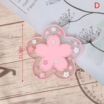 전통소반 다과상 호족반 손님 접이식 반상 전통 레트로일본 사쿠라 절연 테이블 매트 1 개 홈 오피스 미끄, 04 04