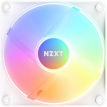 NZXT F120 RGB CORE White (1PACK) 케이스쿨러, 선택없음