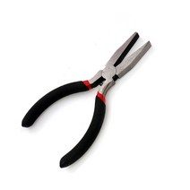 플라이어 롱노즈플라이어 넙적 평집게 미니공구 비즈공구 낚시릴수리, 3.곡선플라이어