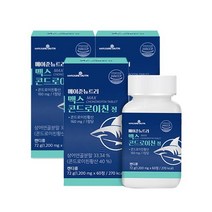 메이준뉴트리 맥스 콘드로이친정 1 200mg 3병 3개월분, 상세 설명 참조, 단일옵션
