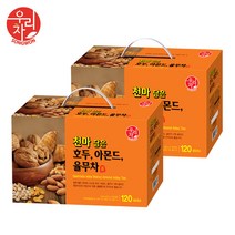 송원 천마담은 호두아몬드 율무차 120T x 2 (240T), 240포, 18g