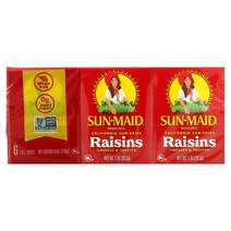 선메이드 캘리포니아 썬드라이 건포도 Sun-Maid California Sun Dried Raisins 28g