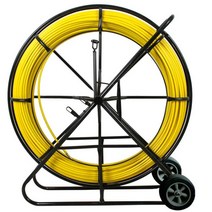 케이블 포설 전기줄 전선롤 랜선 공사 와이어 휠 공구, 전선 풀링기 5x50미터 두께 4mm