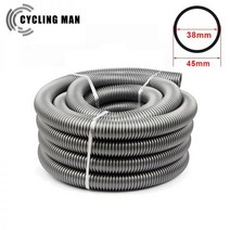 내경 38mm 호스 청소기 스레드 빨대 공장 벨로우즈 튜브 부드러운 파이프 액세서리, 09 Gray-1 m