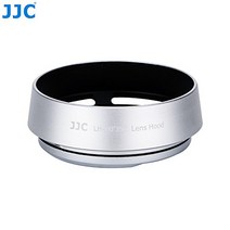 JJC Silver Lens Hood for Fujifilm XF 35mm f/2 R WR XF 23mm f/2 R WR Lens, 1