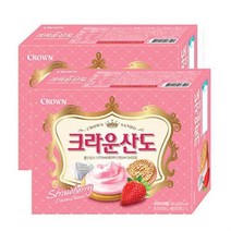 pdg# 간식 산도 딸기 크림 치즈 161g 2개 과자 묶음 모음 산도딸기 크라운과자, !@상품선택@-, 꿀도매꿀소매 본상품선택