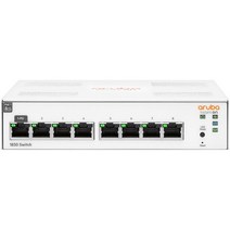 HPE Aruba InstantON JL810A 8포트 기가비트 스위칭허브 1포트PD 스마트 스위치