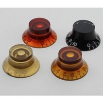 레스폴형 볼륨.톤 조절 노브 세트(노브 2개가 1세트 낱개 판매도 가능), 골드(1개)