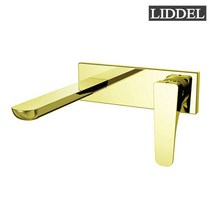 리델 욕실 벽매립 세면 욕조 수전 GW-5017GD 골드, 1개