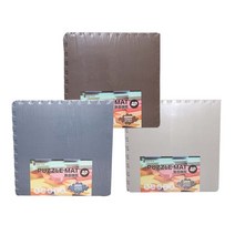 층간소음매트 유아 어린이 놀이방 퍼즐매트 충격흡수 생활방수 4P, 랜덤